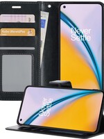 LUQ LUQ OnePlus Nord 2 Hoesje Bookcase - Zwart