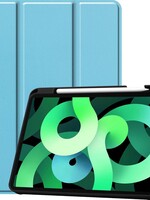 LUQ LUQ iPad Air 2020 (4e generatie) Hoesje Met Uitsparing S Pen - Lichtblauw