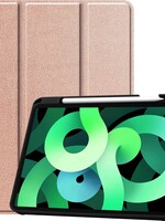 LUQ LUQ iPad Air 2020 (4e generatie) Hoesje Met Uitsparing S Pen - Rose Goud