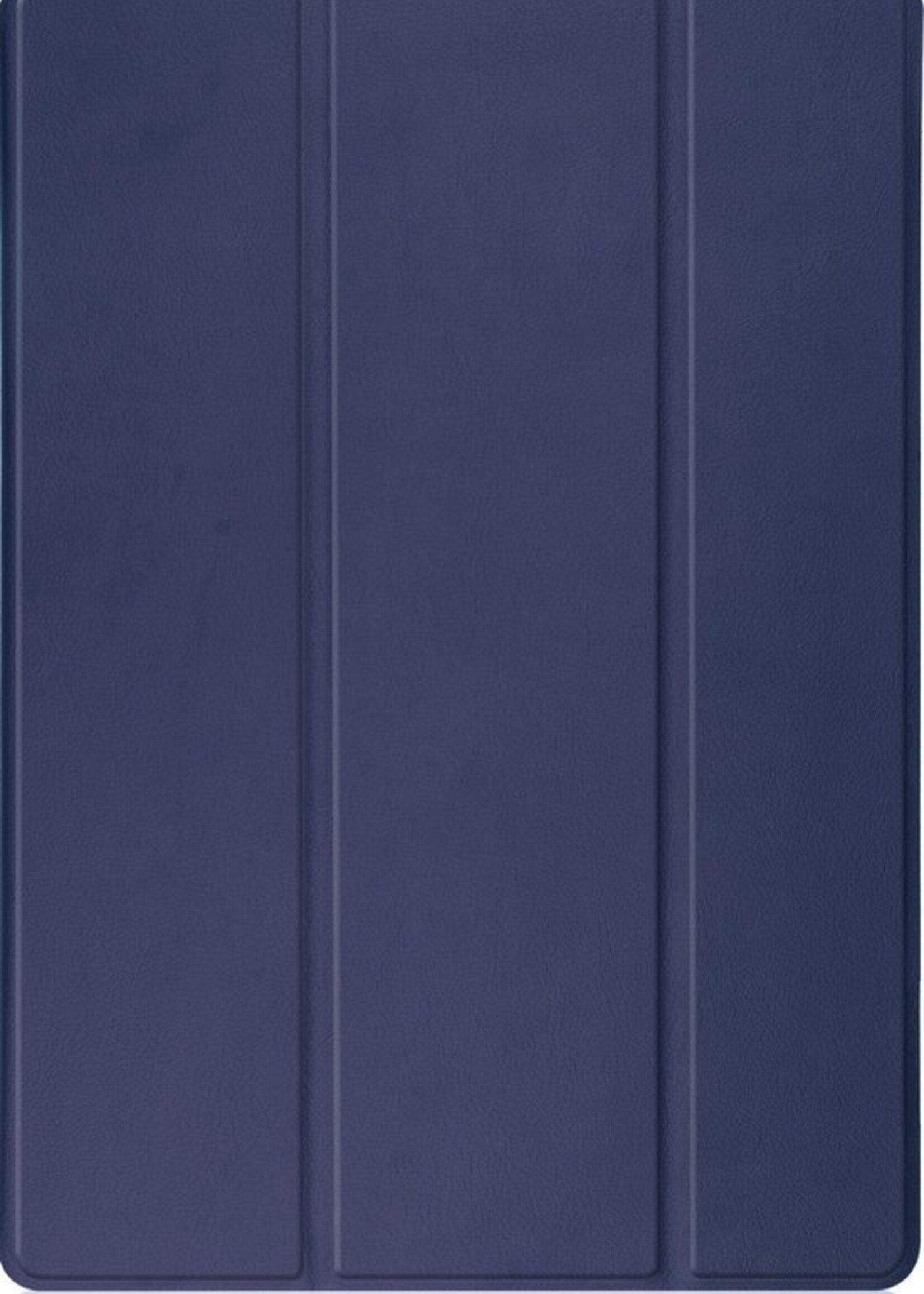 LUQ Hoes Geschikt voor Samsung Galaxy Tab S7 FE Hoes Luxe Hoesje Case Met Uitsparing Geschikt voor S Pen - Hoesje Geschikt voor Samsung Tab S7 FE Hoes Cover - Donkerblauw