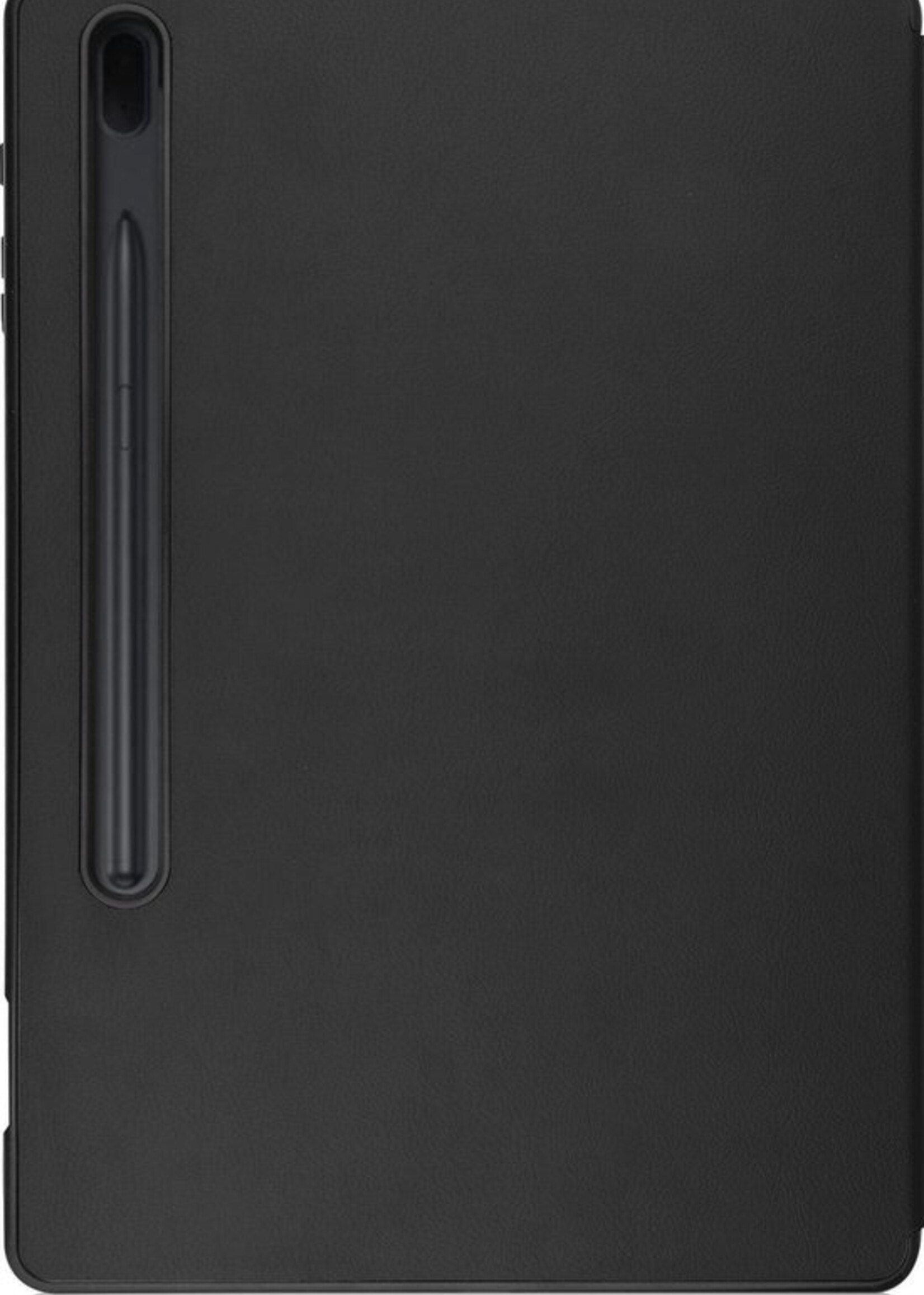 LUQ Hoes Geschikt voor Samsung Galaxy Tab S7 FE Hoes Luxe Hoesje Case Met Uitsparing Geschikt voor S Pen - Hoesje Geschikt voor Samsung Tab S7 FE Hoes Cover - Zwart