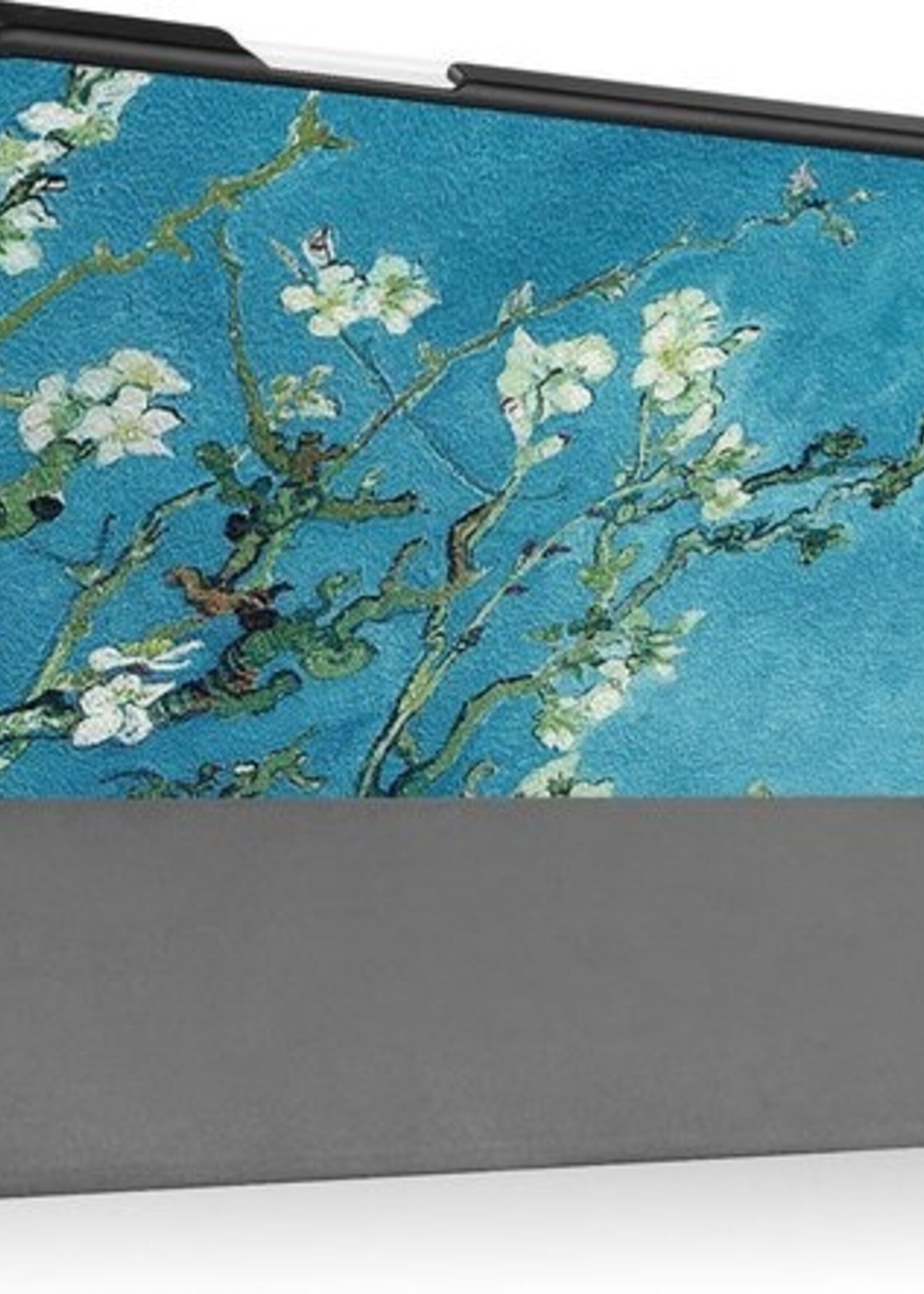 LUQ Hoes Geschikt voor iPad Air 2020 Hoes Luxe Hoesje Case Met Uitsparing Geschikt voor Apple Pencil Met Screenprotector - Hoesje Geschikt voor iPad Air 4 2020 Hoes Cover - Bloesem