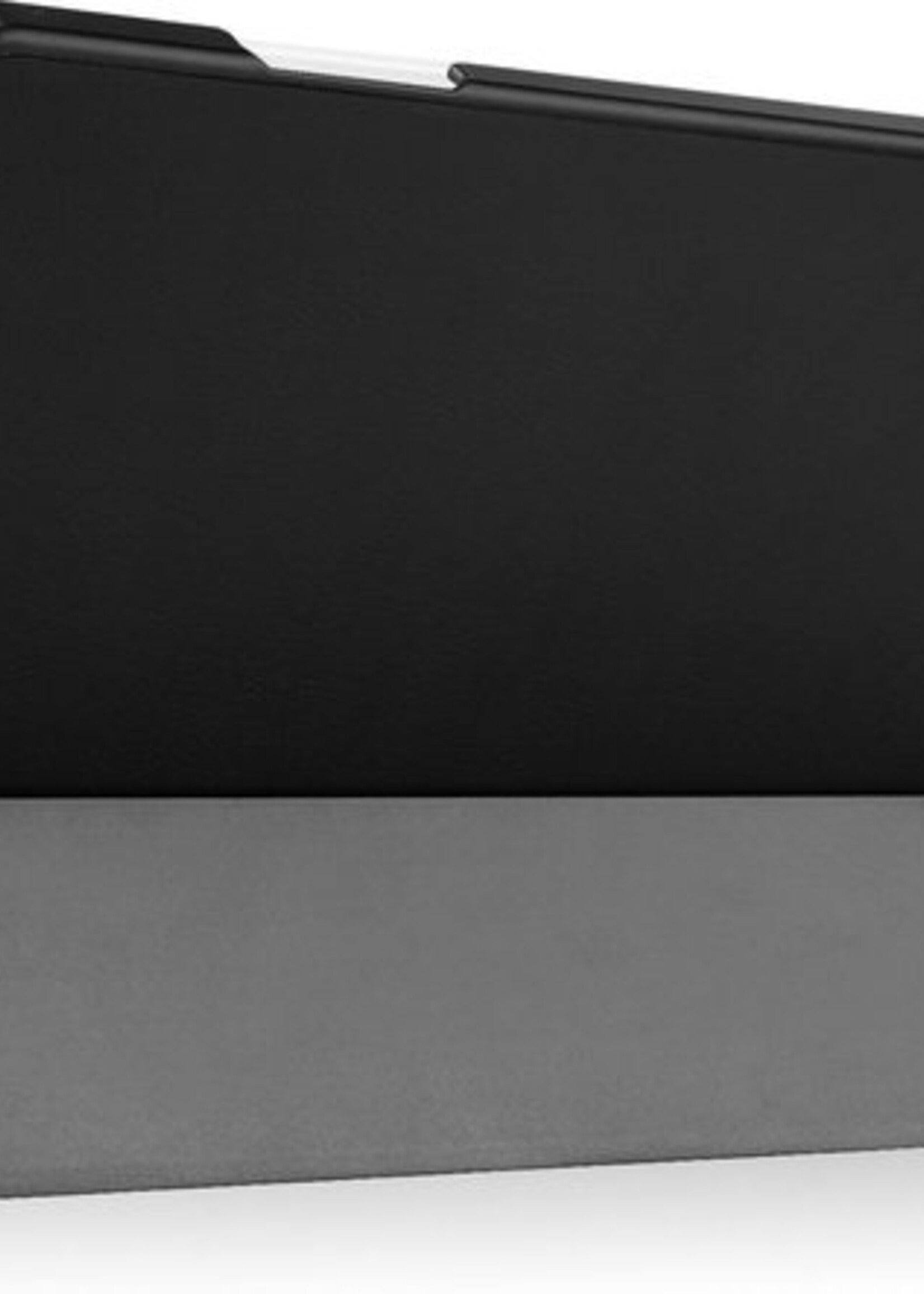 LUQ Hoes Geschikt voor iPad Air 2020 Hoes Luxe Hoesje Case Met Uitsparing Geschikt voor Apple Pencil Met Screenprotector - Hoesje Geschikt voor iPad Air 4 2020 Hoes Cover - Zwart