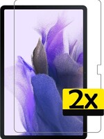 LUQ LUQ Samsung Galaxy Tab S7 FE screenprotector - 2 PACK