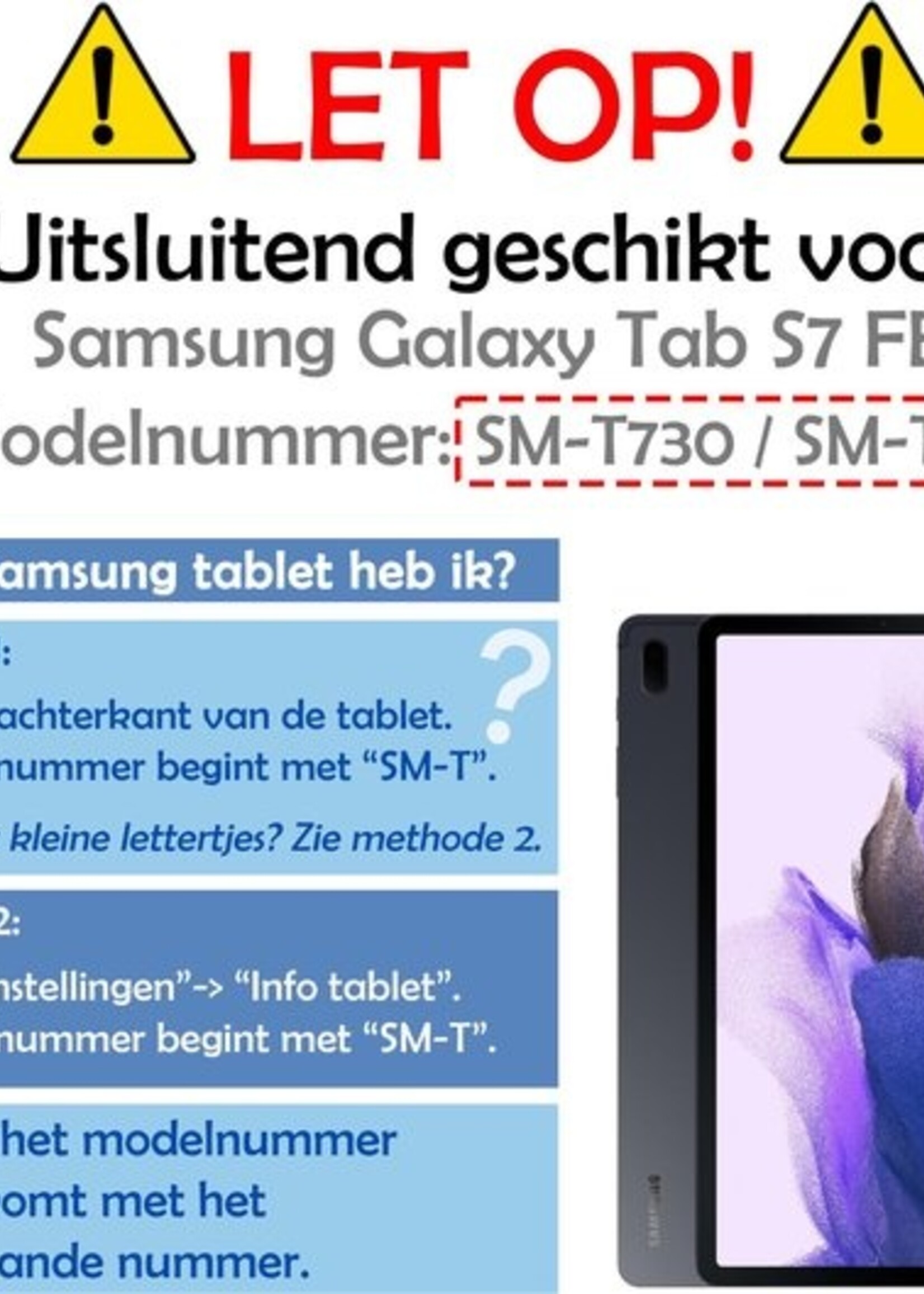 LUQ Screenprotector Geschikt voor Samsung Galaxy Tab S7 FE Screenprotector Bescherm Glas Tempered Glass Screen Protector - Screen Protector Geschikt voor Samsung Galaxy Tab S7 FE Screenprotector - 3 Stuks