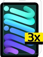 LUQ LUQ iPad Mini 6 screenprotector - 3 PACK