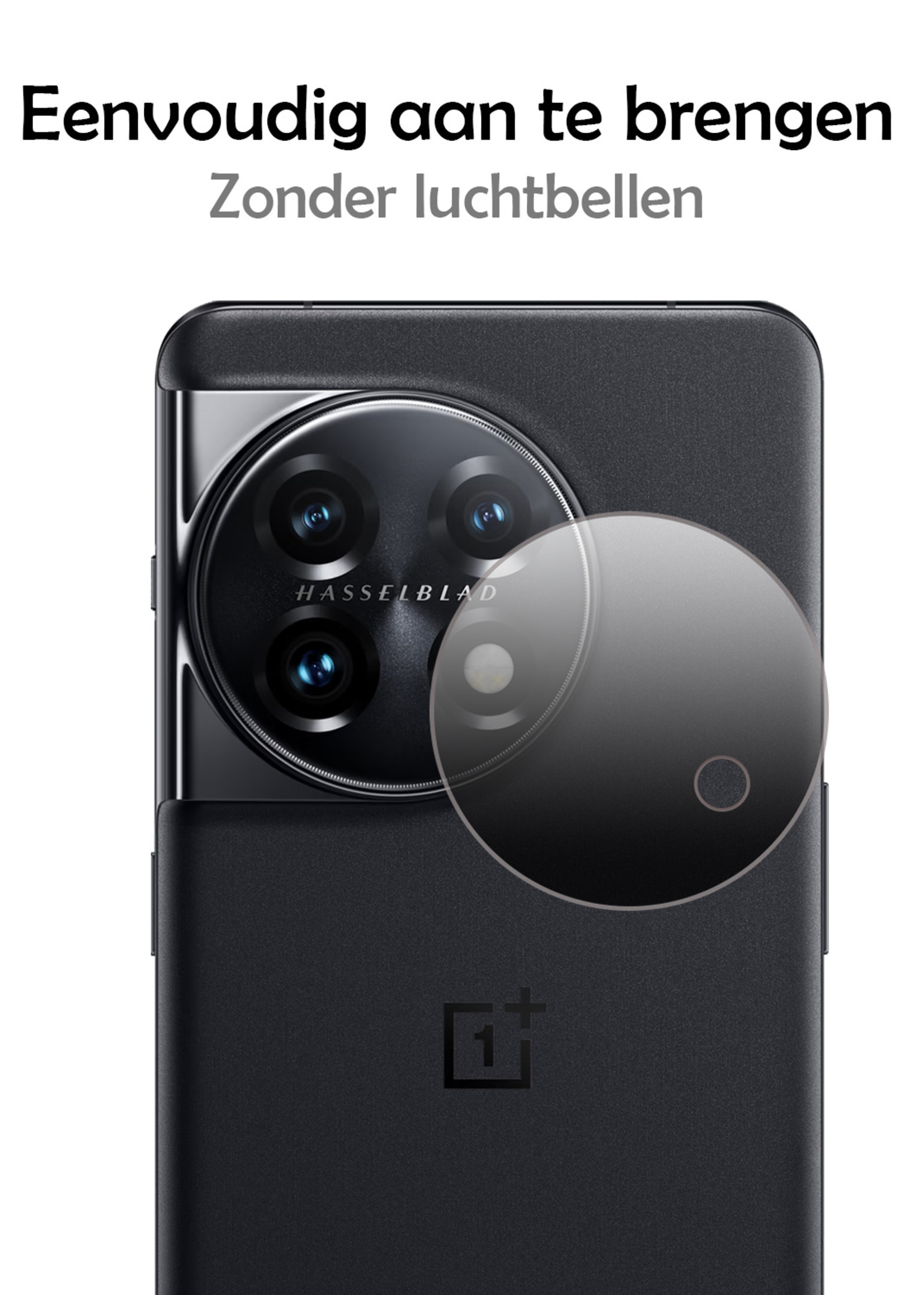 LUQ Screenprotector Geschikt voor OnePlus 11 Camera Screenprotector Tempered Glass - Screenprotector Geschikt voor OnePlus 11 Screenprotector Camera Screenprotector - 2 Stuks