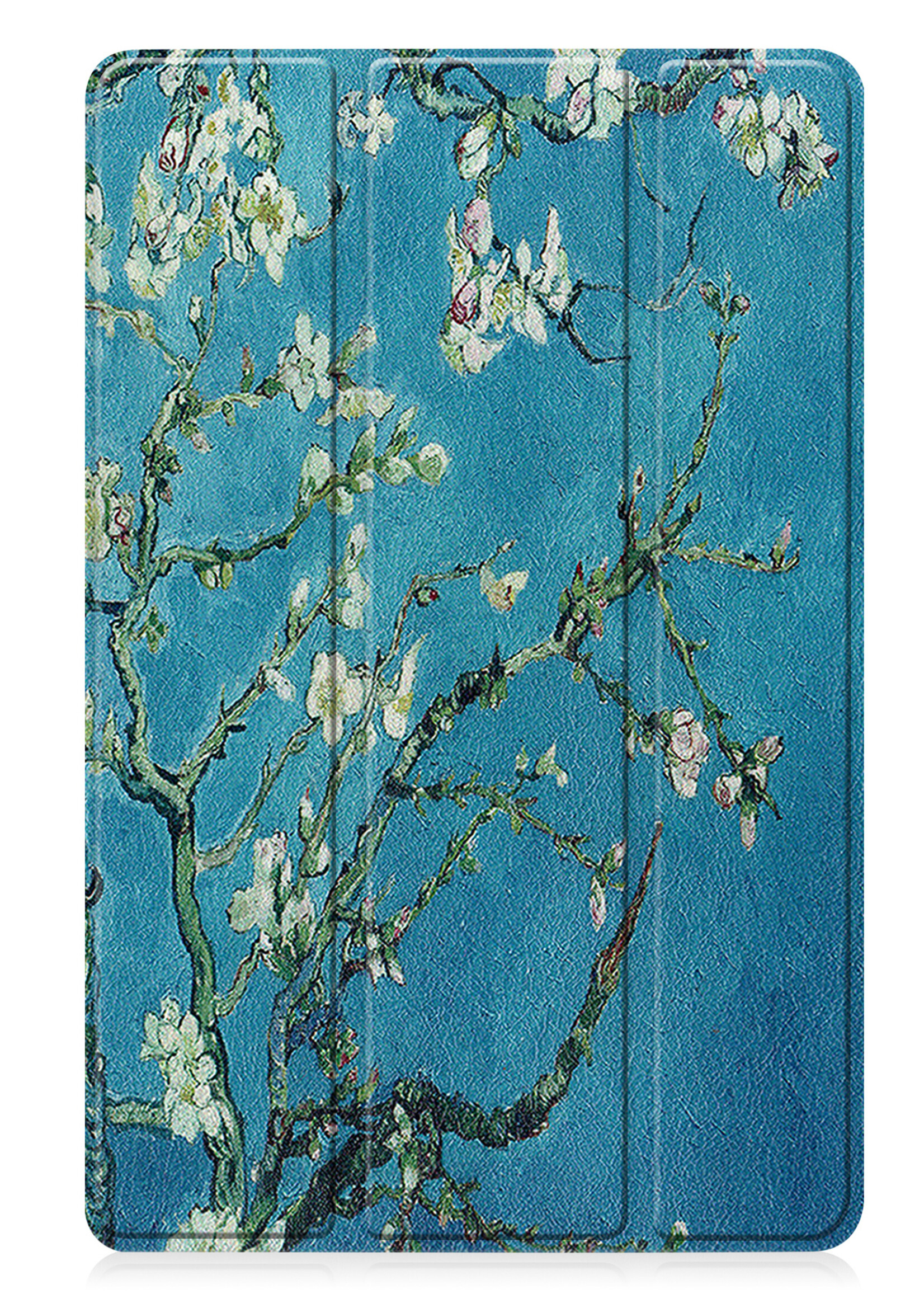 LUQ Hoes Geschikt voor Lenovo Tab P11 (2e Gen) Hoes Luxe Hoesje Book Case - Hoesje Geschikt voor Lenovo Tab P11 (2nd Gen) Hoes Cover - Bloesem