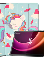 LUQ LUQ Lenovo Tab P11 (2e Gen) Hoes - Eenhoorn