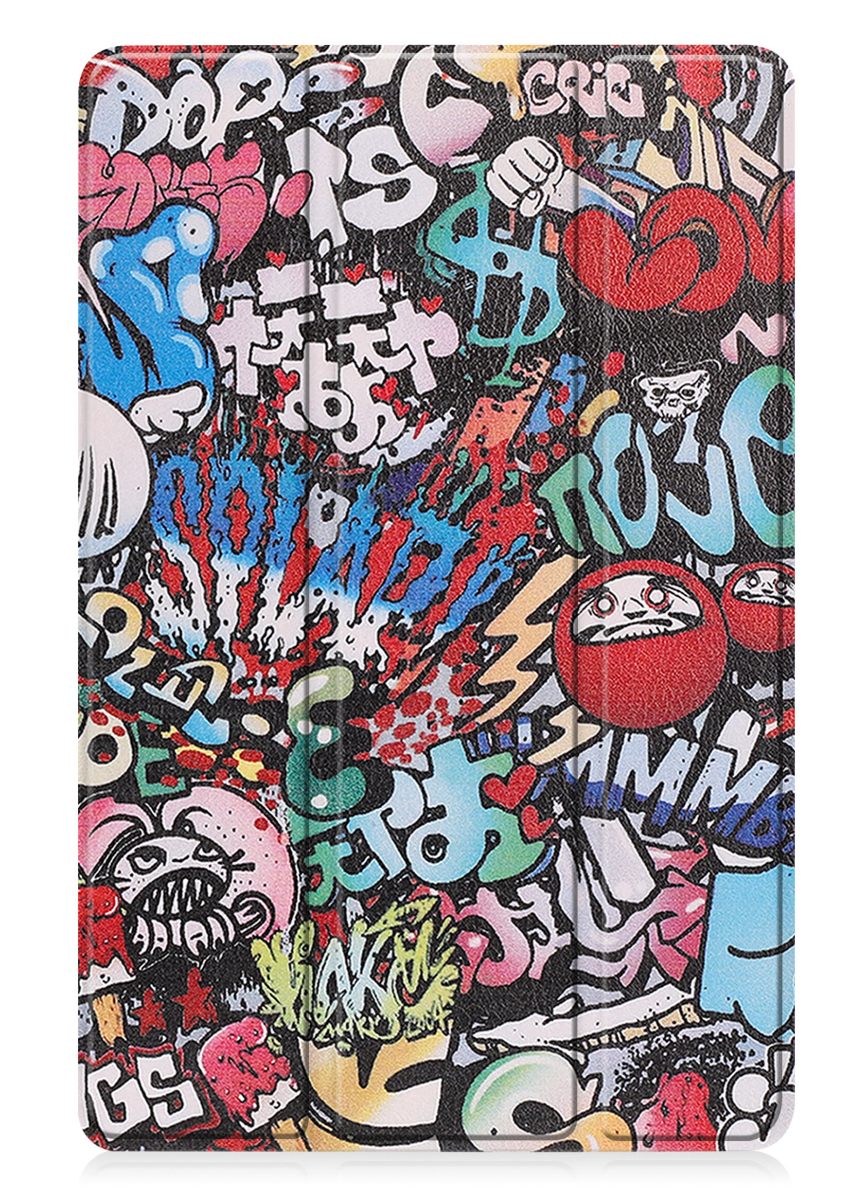 LUQ Hoes Geschikt voor Lenovo Tab P11 (2e Gen) Hoes Luxe Hoesje Book Case - Hoesje Geschikt voor Lenovo Tab P11 (2nd Gen) Hoes Cover - Graffity