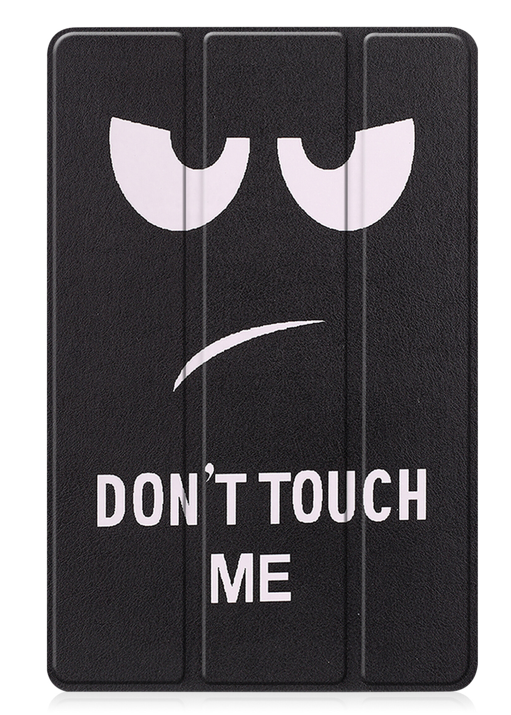 LUQ Hoes Geschikt voor Lenovo Tab P11 (2e Gen) Hoes Luxe Hoesje Book Case - Hoesje Geschikt voor Lenovo Tab P11 (2nd Gen) Hoes Cover - Don't Touch Me