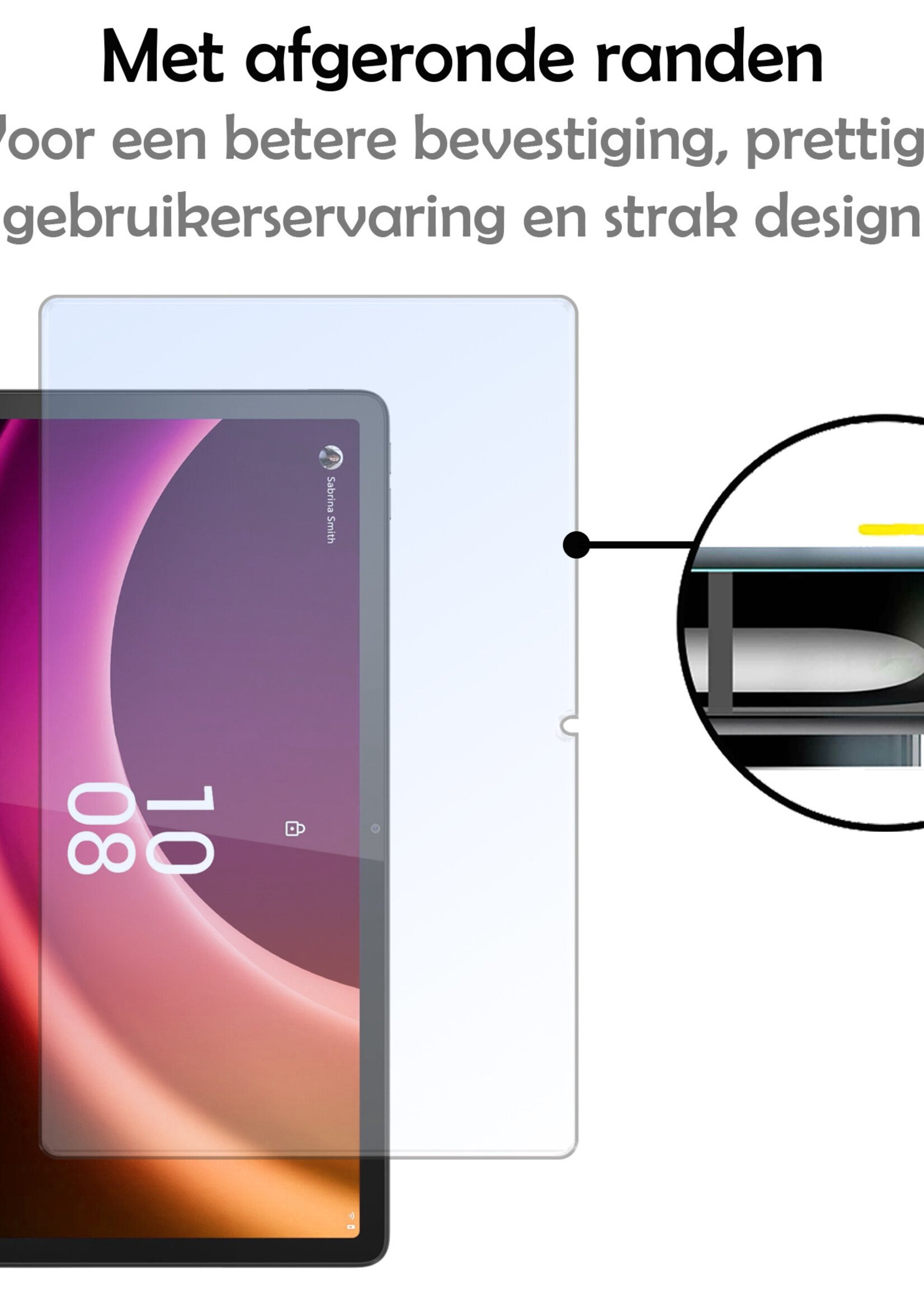 LUQ Screenprotector Geschikt voor Lenovo Tab P11 (2e Gen) Screenprotector Bescherm Glas Tempered Glass Screen Protector - Screen Protector Geschikt voor Lenovo Tab P11 (2e Gen) Screenprotector