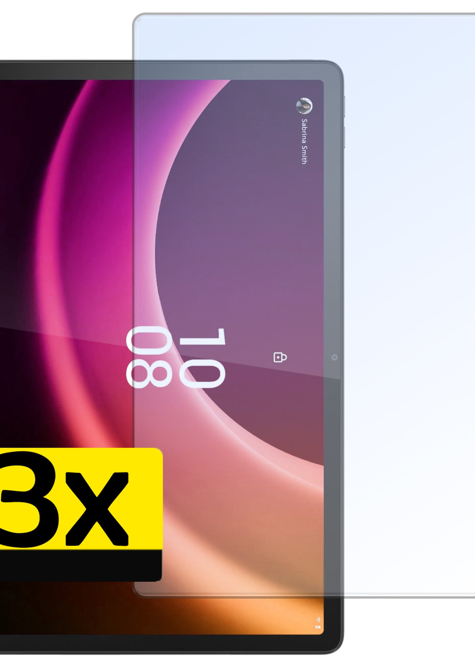 LUQ Screenprotector Geschikt voor Lenovo Tab P11 (2e Gen) Screenprotector Bescherm Glas Tempered Glass Screen Protector - Screen Protector Geschikt voor Lenovo Tab P11 (2e Gen) Screenprotector - 3 Stuks