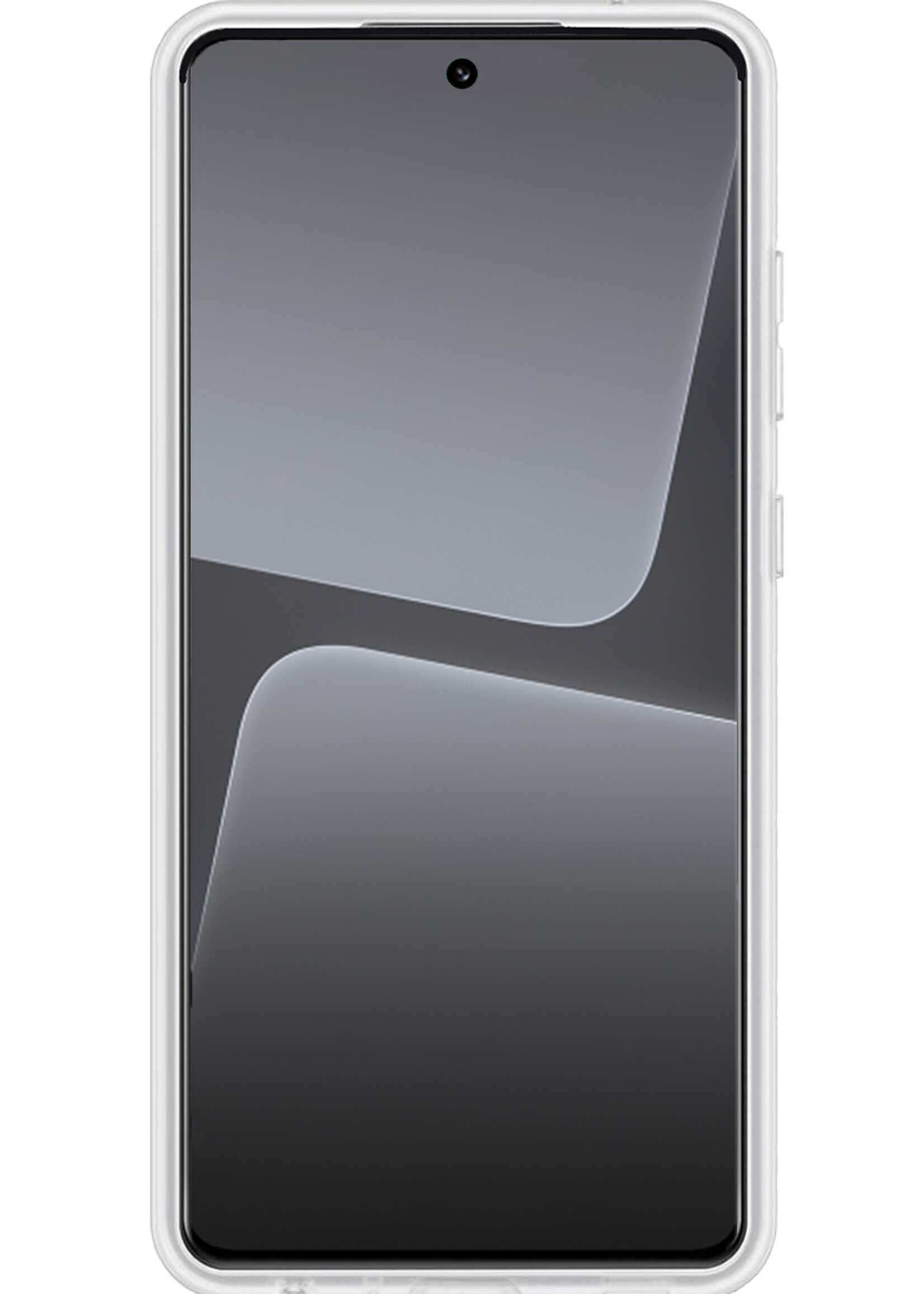 LUQ Hoesje Geschikt voor Xiaomi 13 Hoesje Siliconen Case - Hoes Geschikt voor Xiaomi 13 Hoes Siliconen - Transparant