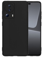LUQ LUQ Xiaomi 13 Lite Hoesje Siliconen - Zwart
