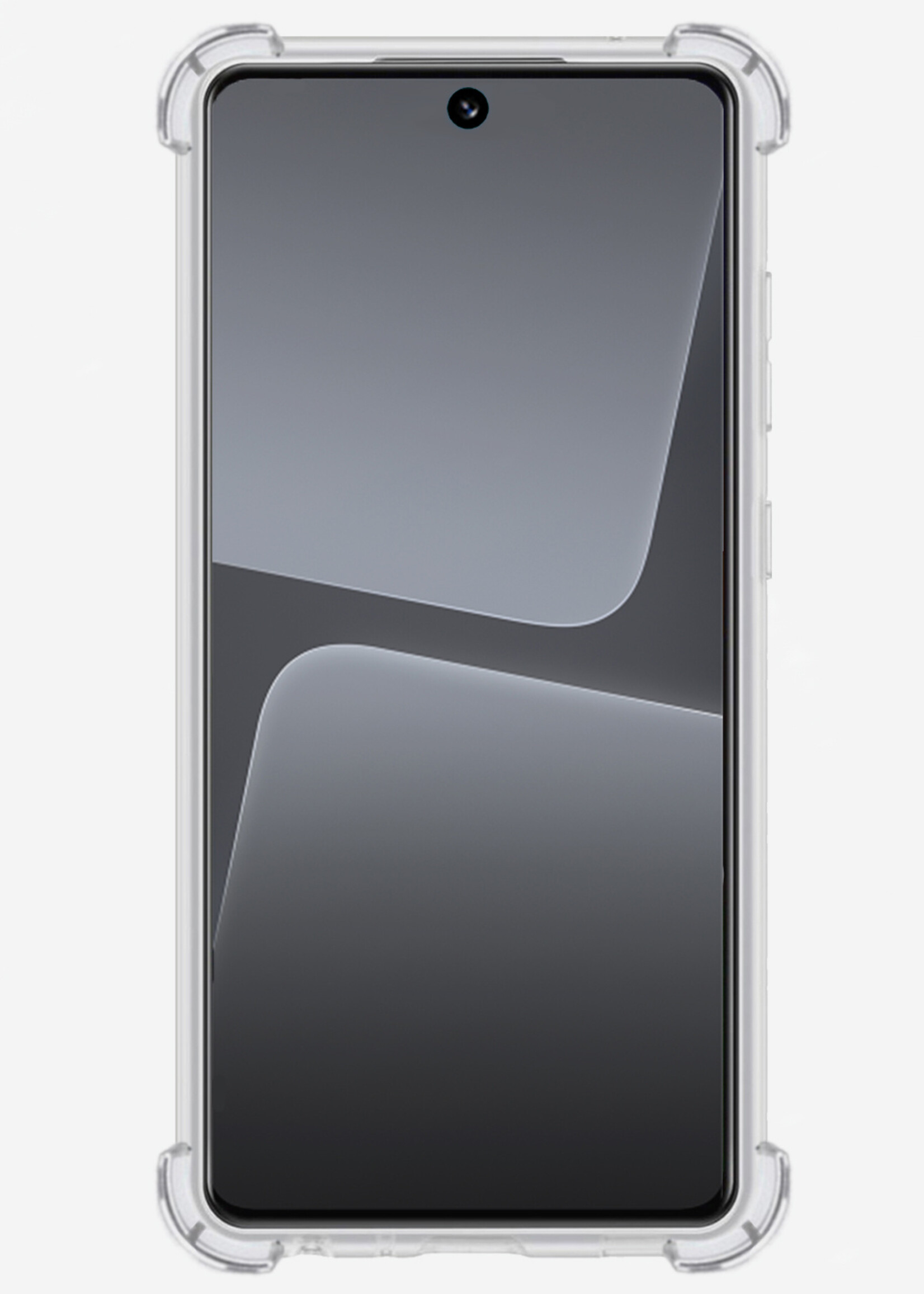 LUQ Hoesje Geschikt voor Xiaomi 13 Pro Hoesje Shockproof Case Siliconen - Hoes Geschikt voor Xiaomi 13 Pro Hoes Cover Siliconen - Transparant