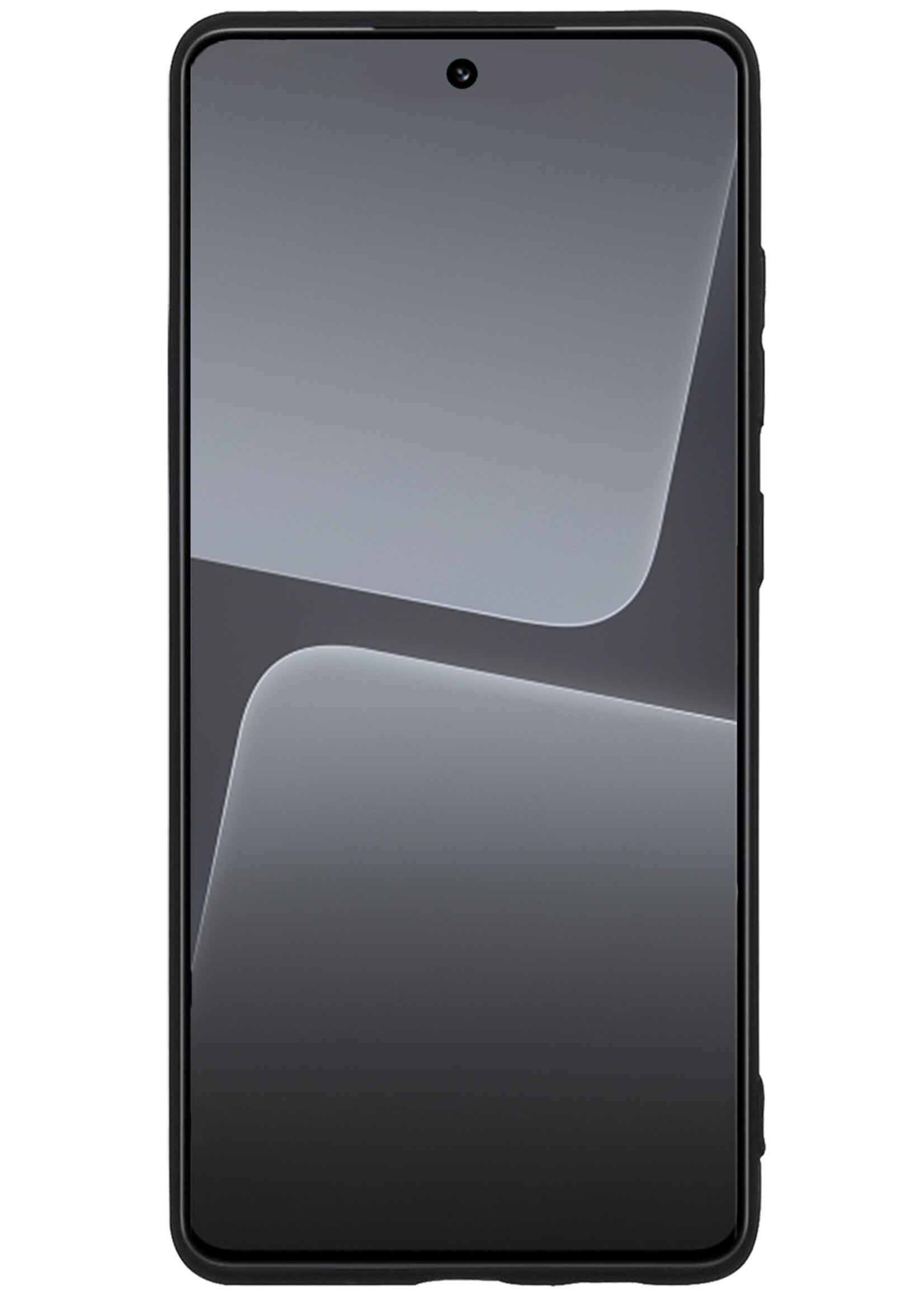 LUQ Hoesje Geschikt voor Xiaomi 13 Pro Hoesje Siliconen Case - Hoes Geschikt voor Xiaomi 13 Pro Hoes Siliconen - Zwart