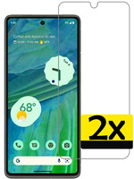 LUQ LUQ Google Pixel 7a Screenprotector Glas - 2 PACK