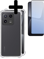 LUQ LUQ Xiaomi 13 Pro Hoesje Shockproof Met Screenprotector