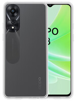 LUQ LUQ OPPO A78 Hoesje Siliconen - Transparant
