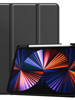 LUQ LUQ iPad Pro 11 inch (2021) Hoesje Met Apple Pencilhouder - Zwart