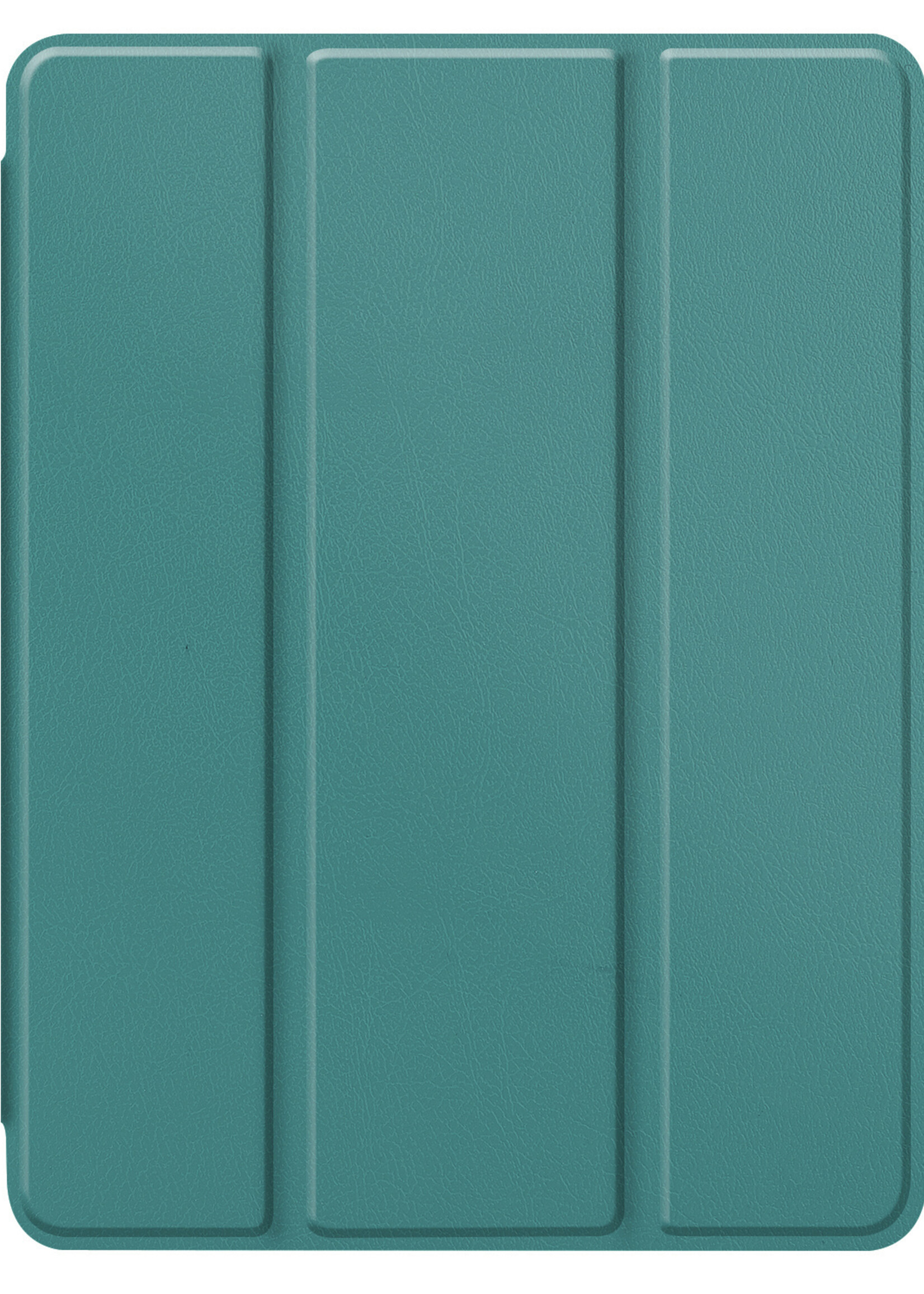 LUQ LUQ iPad Pro 11 inch (2022) Hoesje Met Apple Pencilhouder - Donkergroen