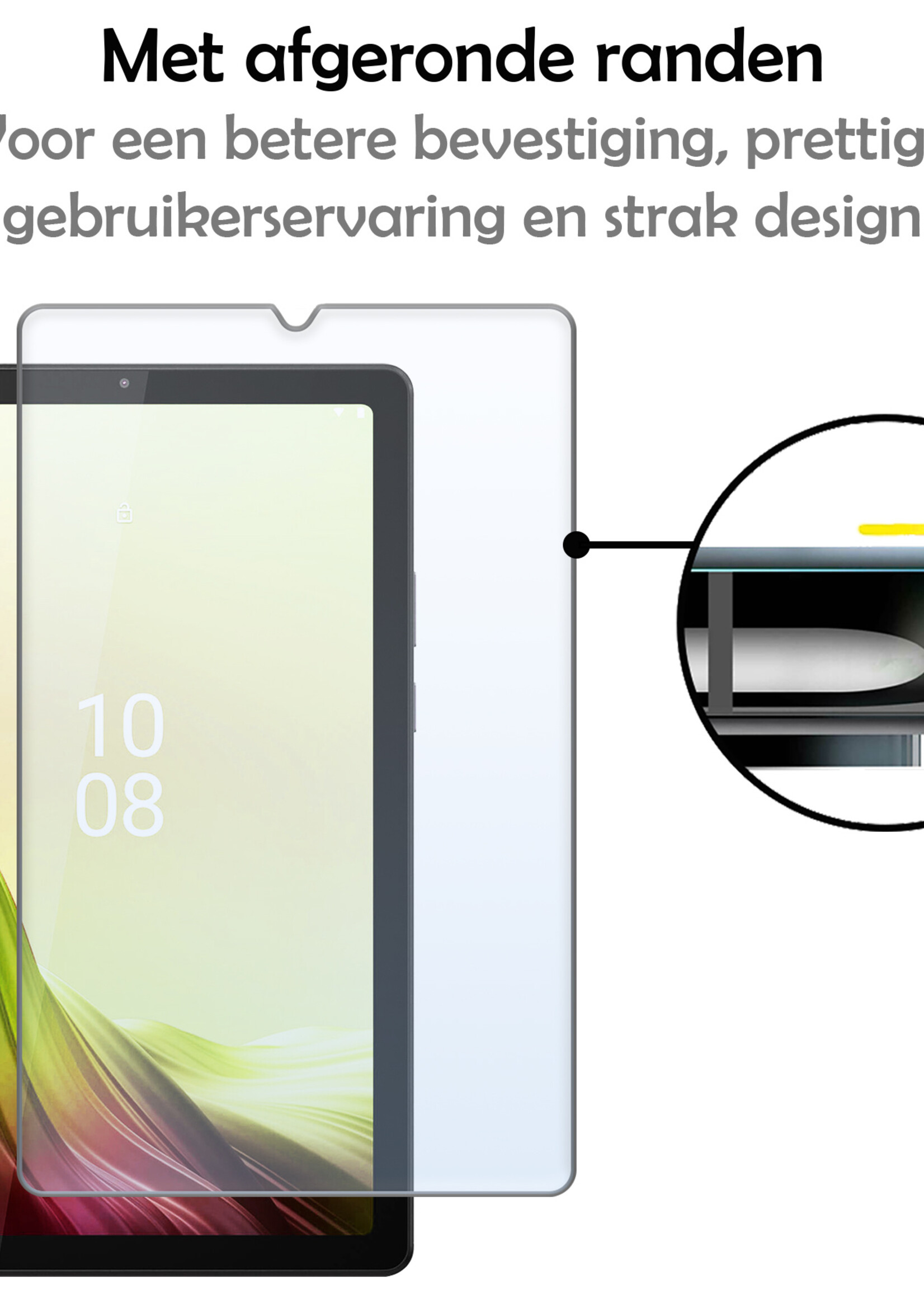 LUQ Screenprotector Geschikt voor Lenovo Tab M9 Screenprotector Bescherm Glas Tempered Glass Screen Protector - Screen Protector Geschikt voor Lenovo Tab M9 Screenprotector - 2 Stuks