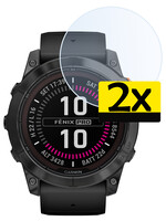LUQ LUQ Garmin Fenix 7X Pro Screenprotector - 2 PACK
