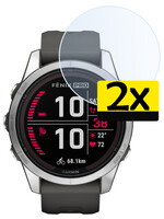 LUQ LUQ Garmin Fenix 7S Pro Screenprotector - 2 PACK