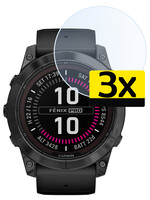 LUQ LUQ Garmin Fenix 7 Pro Screenprotector - 3 PACK