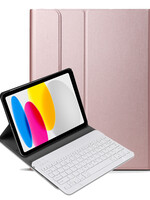 LUQ LUQ iPad 2022 Toetsenbordhoes - Rose Goud