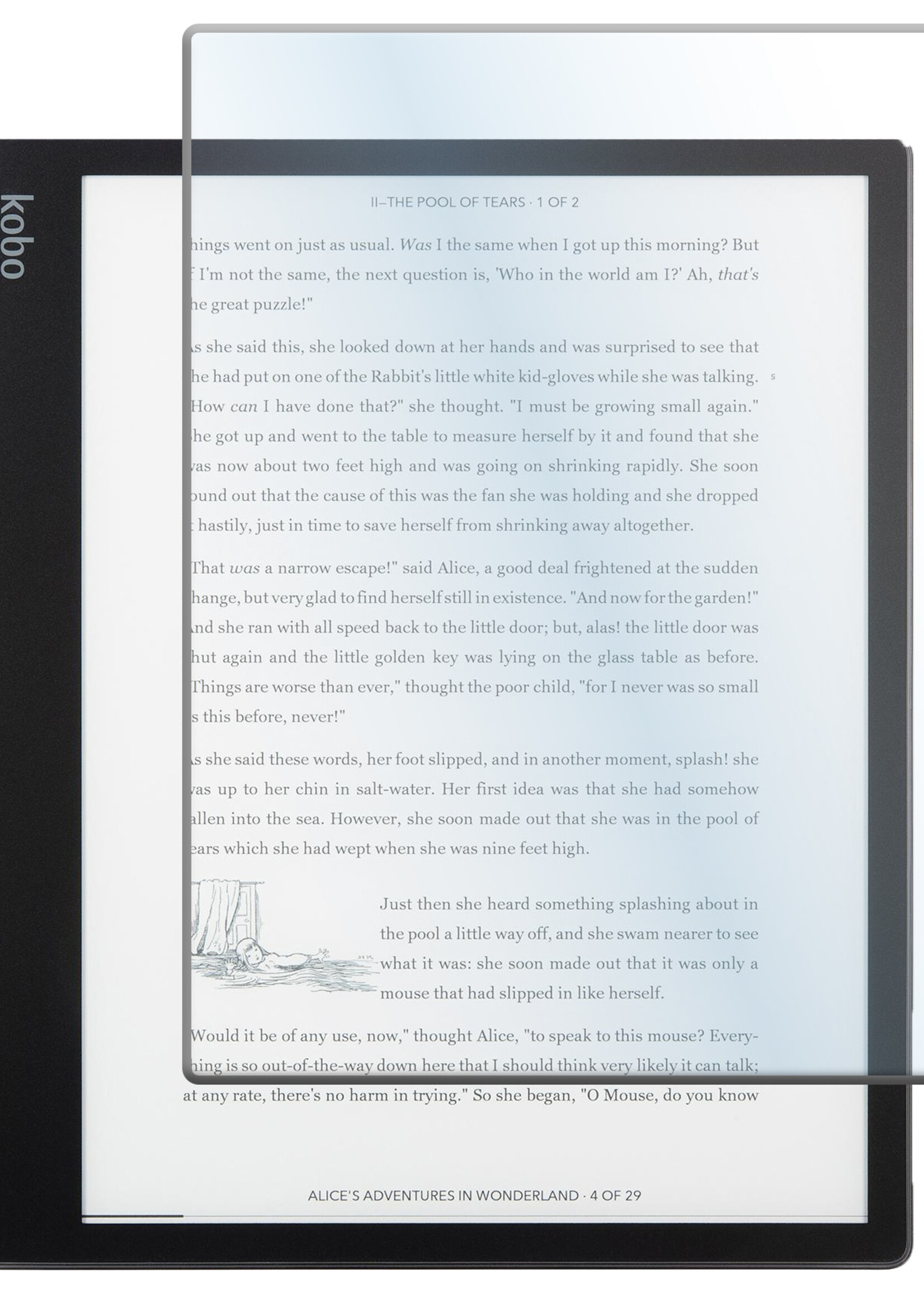 LUQ Screenprotector Geschikt voor Kobo Elipsa 2E Screenprotector Bescherm Glas Gehard Screen Protector