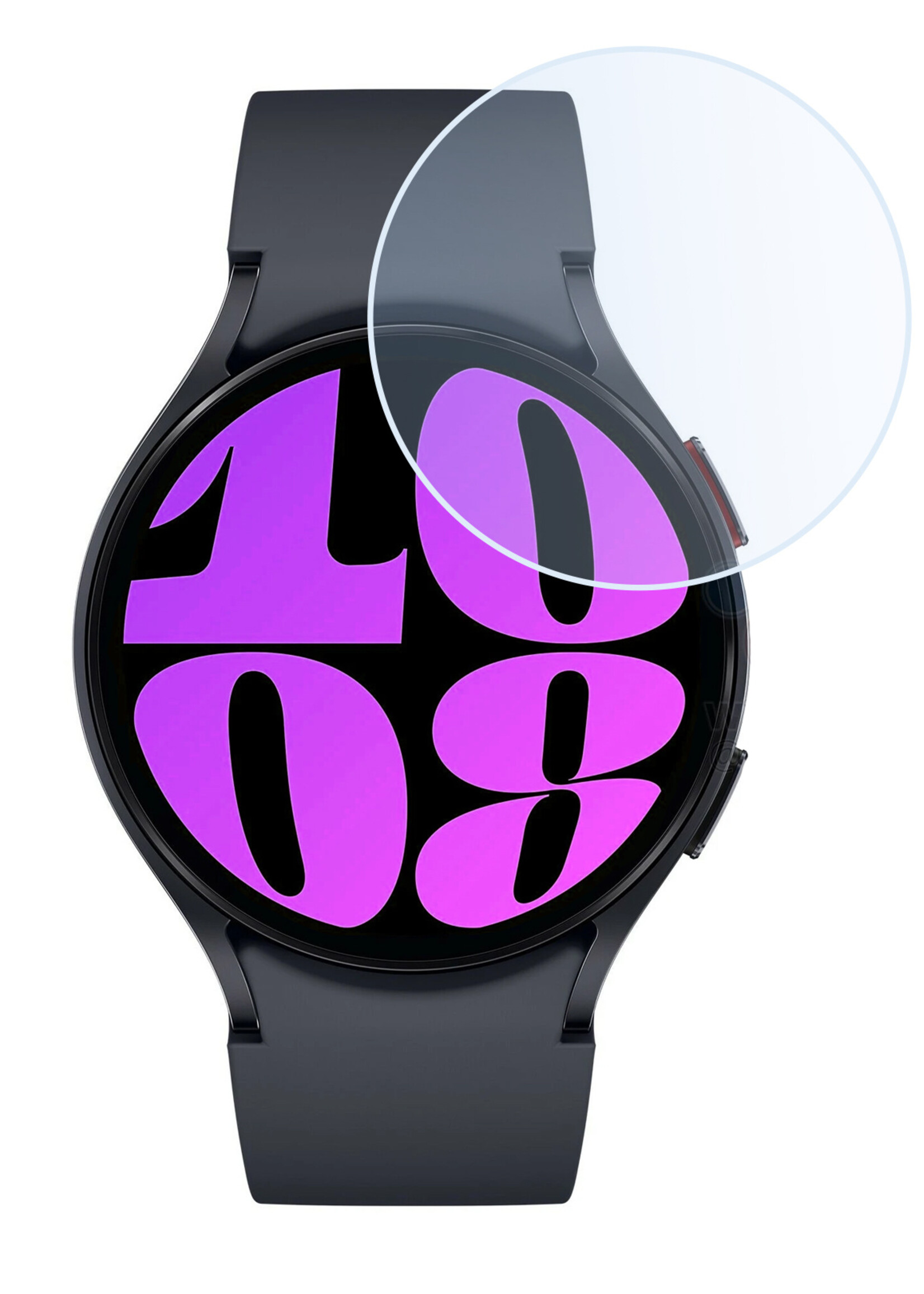 LUQ Screenprotector Geschikt voor Samsung Watch 6 40 mm Screenprotector Bescherm Glas Screen Protector - Screenprotector Geschikt voor Samsung Galaxy Watch 6 (40 mm) Gehard Glas