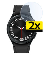 LUQ LUQ Samsung Galaxy Watch 6 Classic (47 mm) Screenprotector - 2 PACK