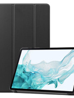LUQ LUQ Samsung Galaxy Tab S9 Hoesje Met Uitsparing S Pen - Zwart