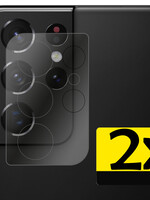 LUQ LUQ Samsung Galaxy S21 Ultra Camera Screenprotector - 2 PACK