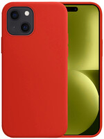 LUQ LUQ iPhone 15 Hoesje Siliconen - Rood