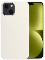 LUQ LUQ iPhone 15 Plus Hoesje Siliconen - Wit