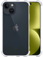 LUQ LUQ iPhone 15 Hoesje Shockproof - Transparant
