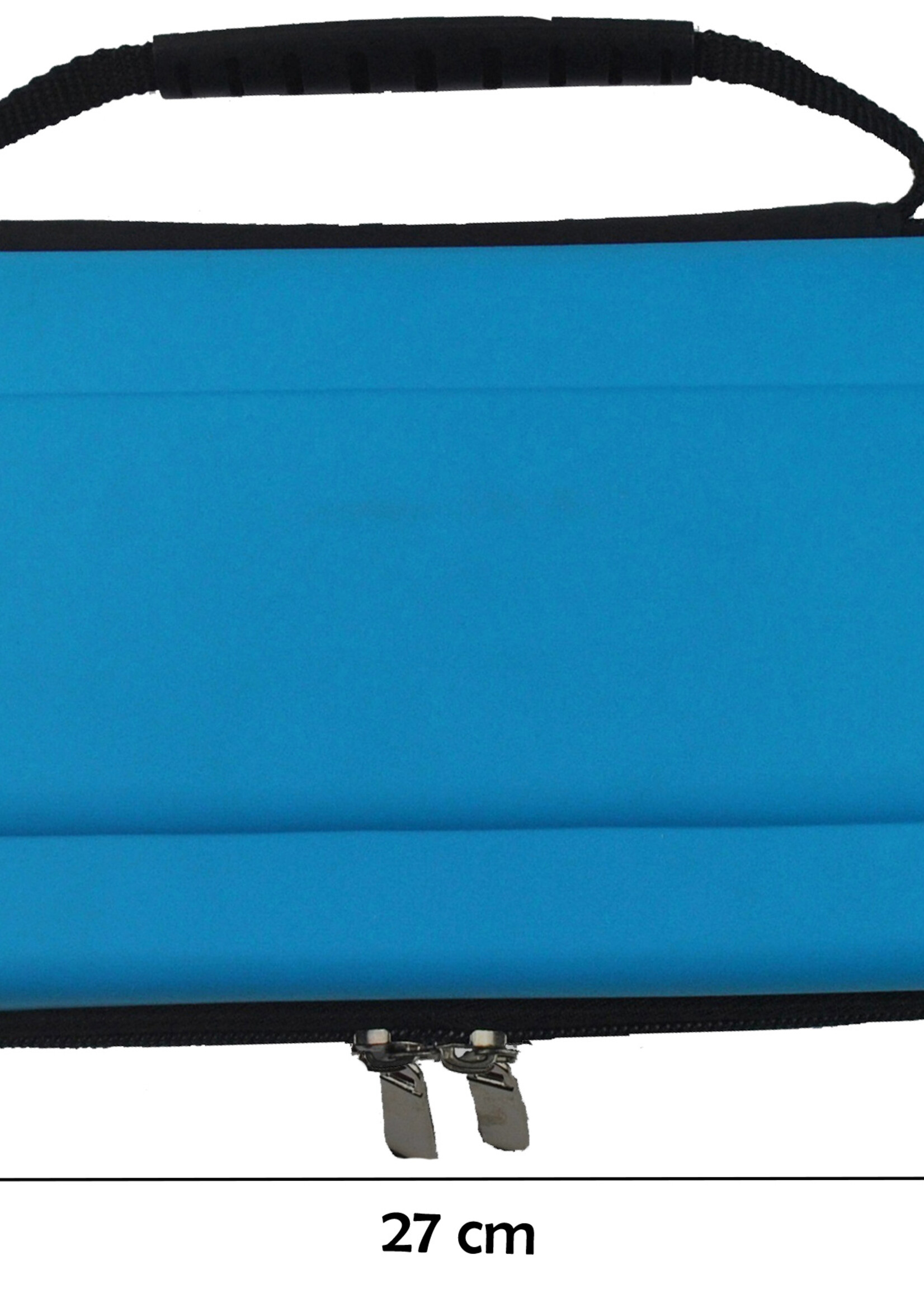 LUQ Hoes Geschikt voor Nintendo Switch Case Hoesje Met Screenprotector - Bescherm Hoes Geschikt voor Nintendo Switch Hoes Hard Cover - Blauw