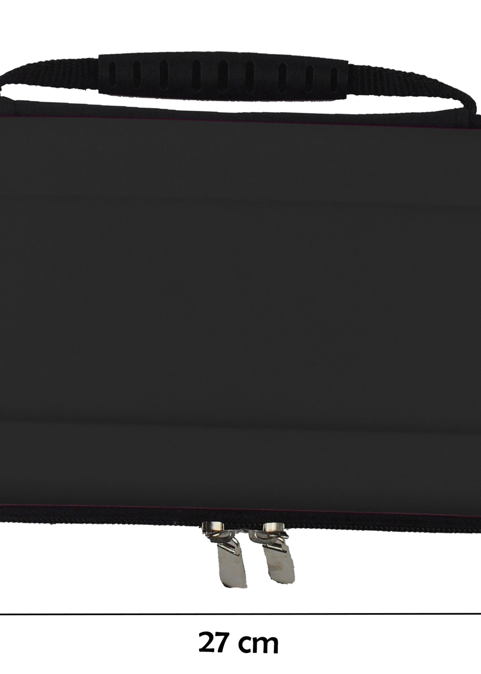 LUQ Hoes Geschikt voor Nintendo Switch Case Hoesje Met Screenprotector - Bescherm Hoes Geschikt voor Nintendo Switch Hoes Hard Cover - Zwart