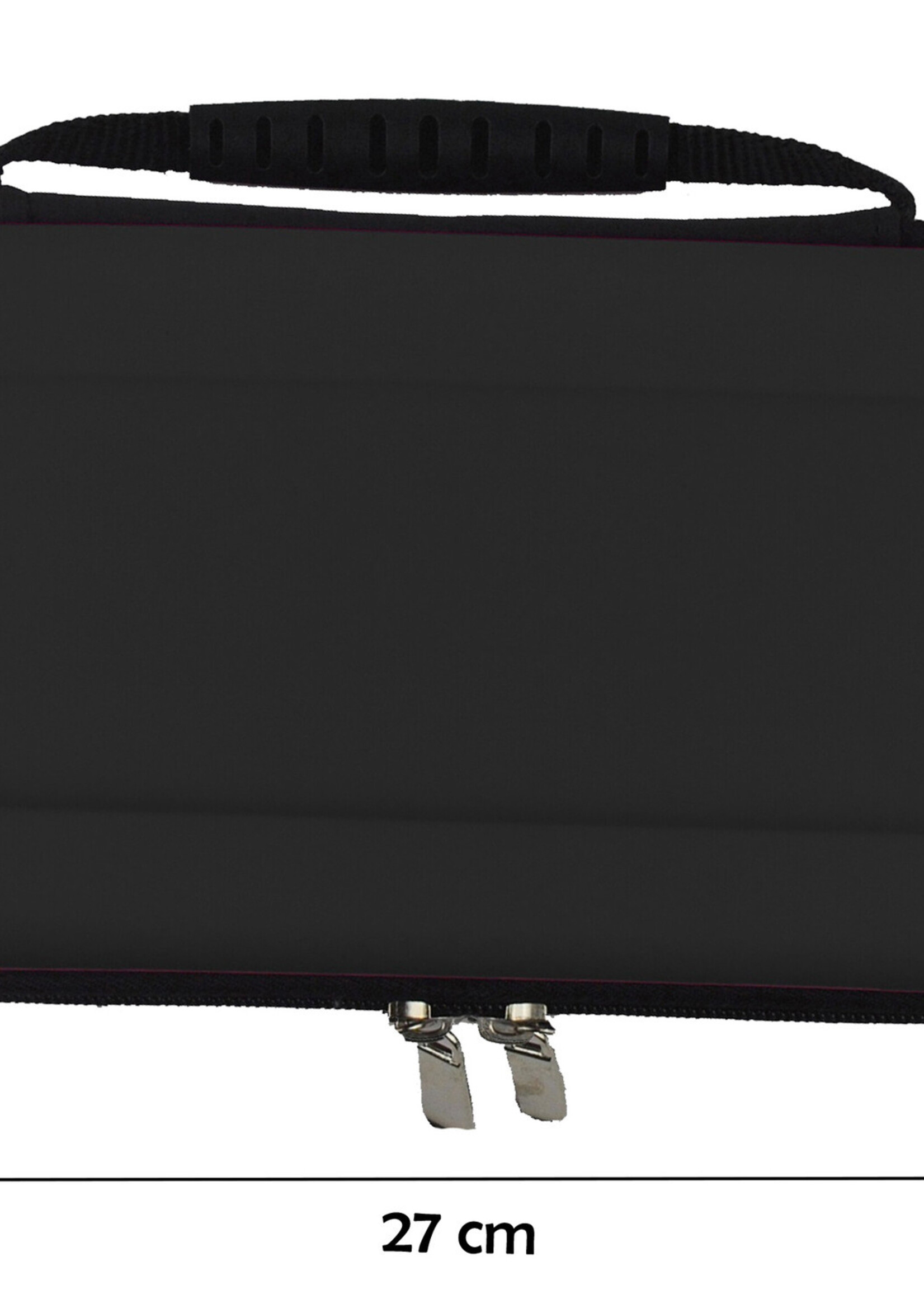 LUQ Hoes Geschikt voor Nintendo Switch OLED Case Hoesje Met Screenprotector - Bescherm Hoes Geschikt voor Nintendo Switch OLED Hoes Hard Cover - Zwart