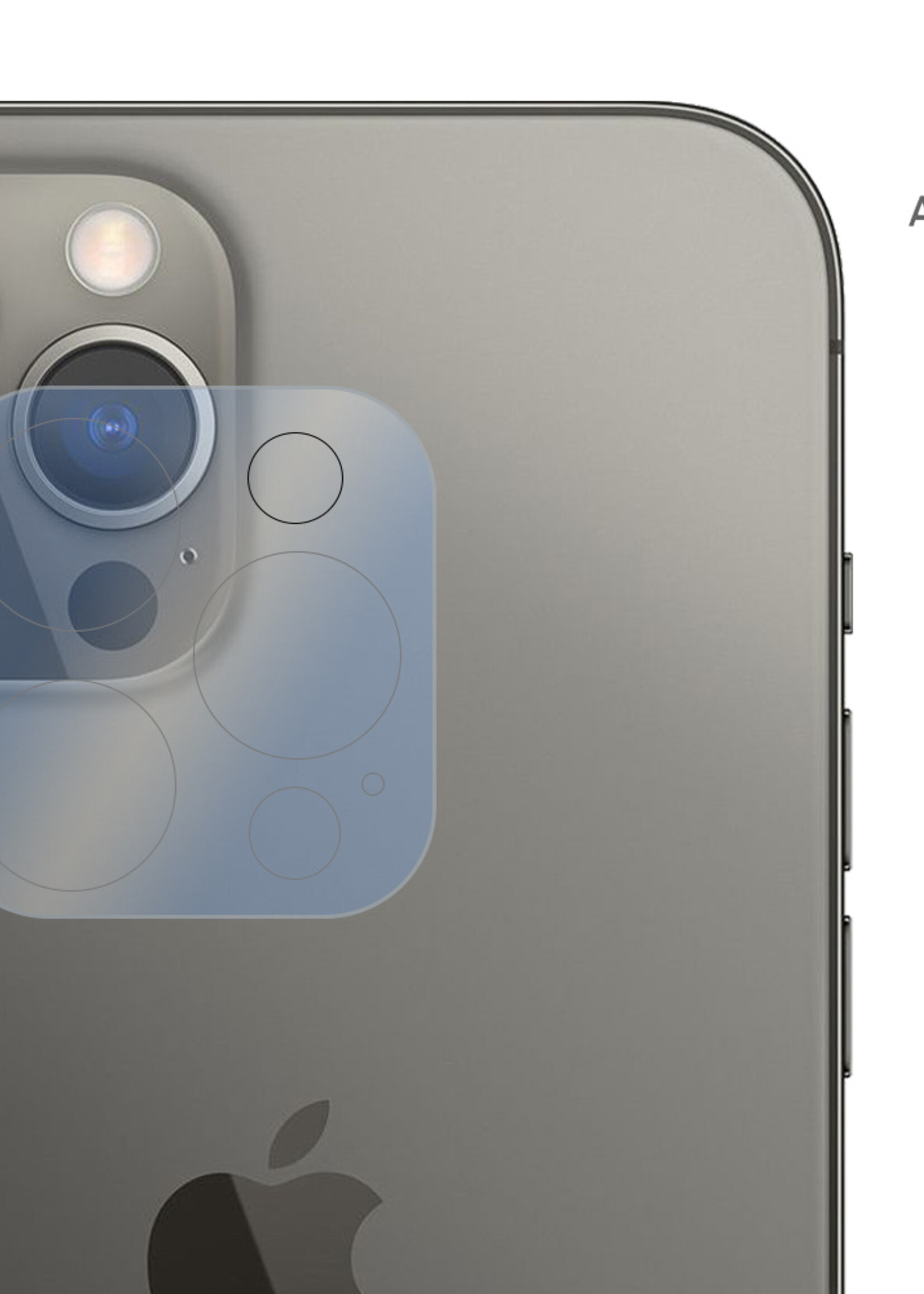 LUQ Screenprotector Geschikt voor iPhone 15 Pro Max Camera Screenprotector Tempered Glass - Screenprotector Geschikt voor iPhone 15 Pro Max Screenprotector Camera Screenprotector