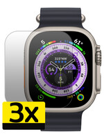 LUQ LUQ Apple Watch Ultra 2 Screenprotector - 3 PACK