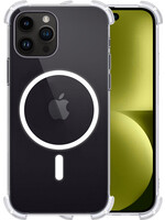 LUQ LUQ iPhone 15 Pro Max Magsafe Hoesje - Transparant