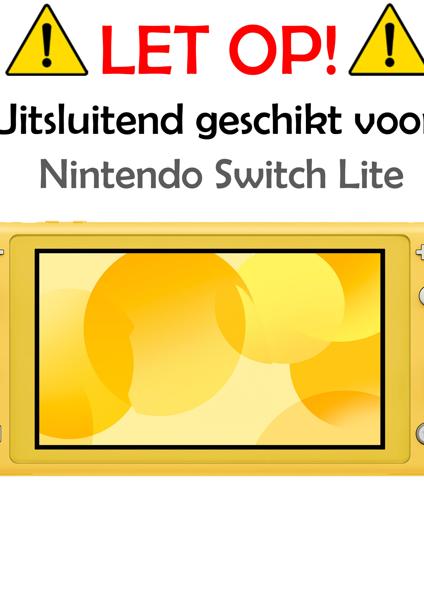 LUQ Hoes Geschikt voor Nintendo Switch Lite Case Hoesje Met Koord - Bescherm Hoes Geschikt voor Nintendo Switch Lite Hoes Hard Cover - Blauw