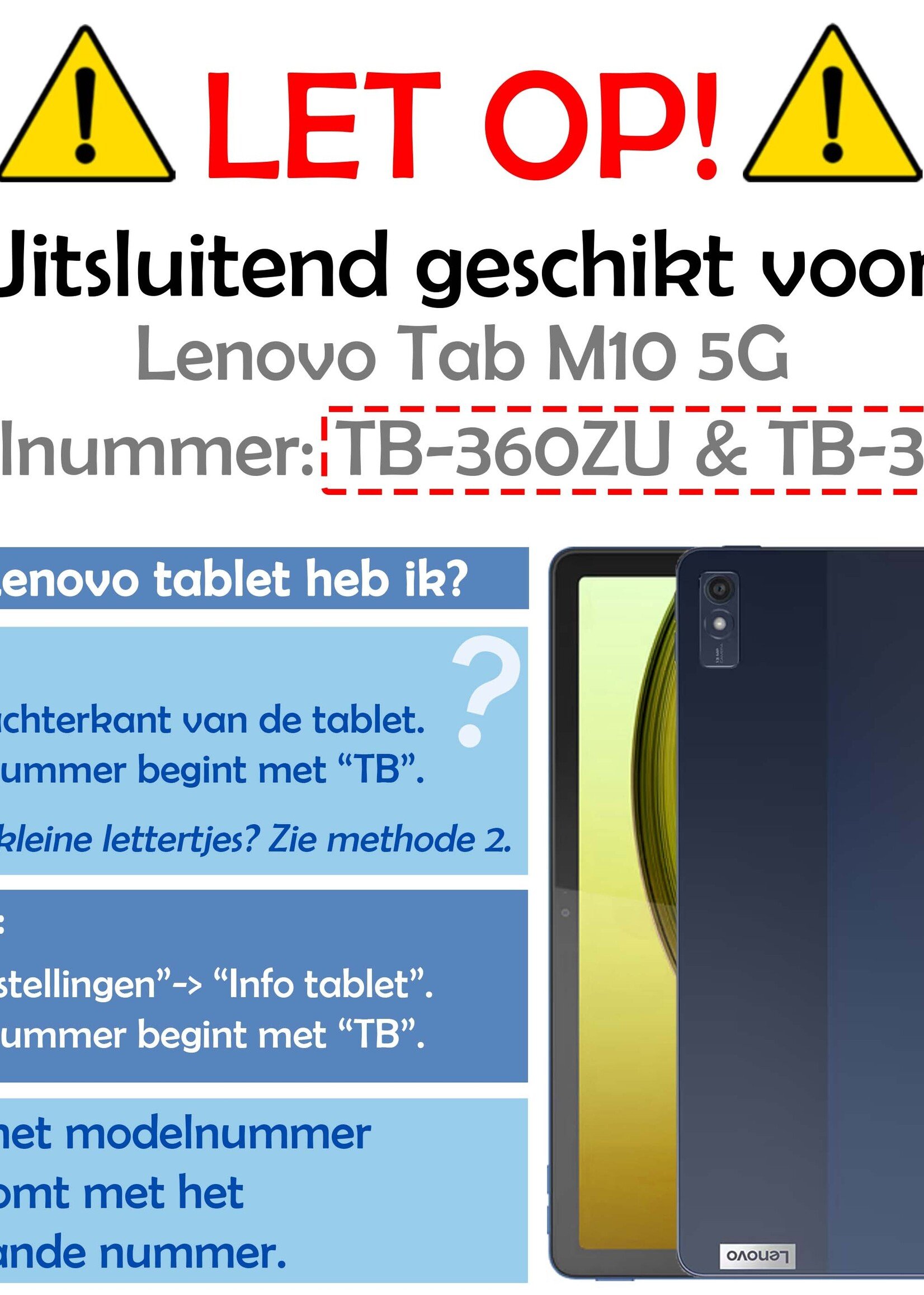 LUQ Screenprotector Geschikt voor Lenovo Tab M10 5G Screenprotector Bescherm Glas Tempered Glass Screen Protector - Screen Protector Geschikt voor Lenovo Tab M10 5G Screenprotector - 2 Stuks