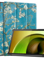 LUQ LUQ Lenovo Tab M10 5G Hoes - Bloesem