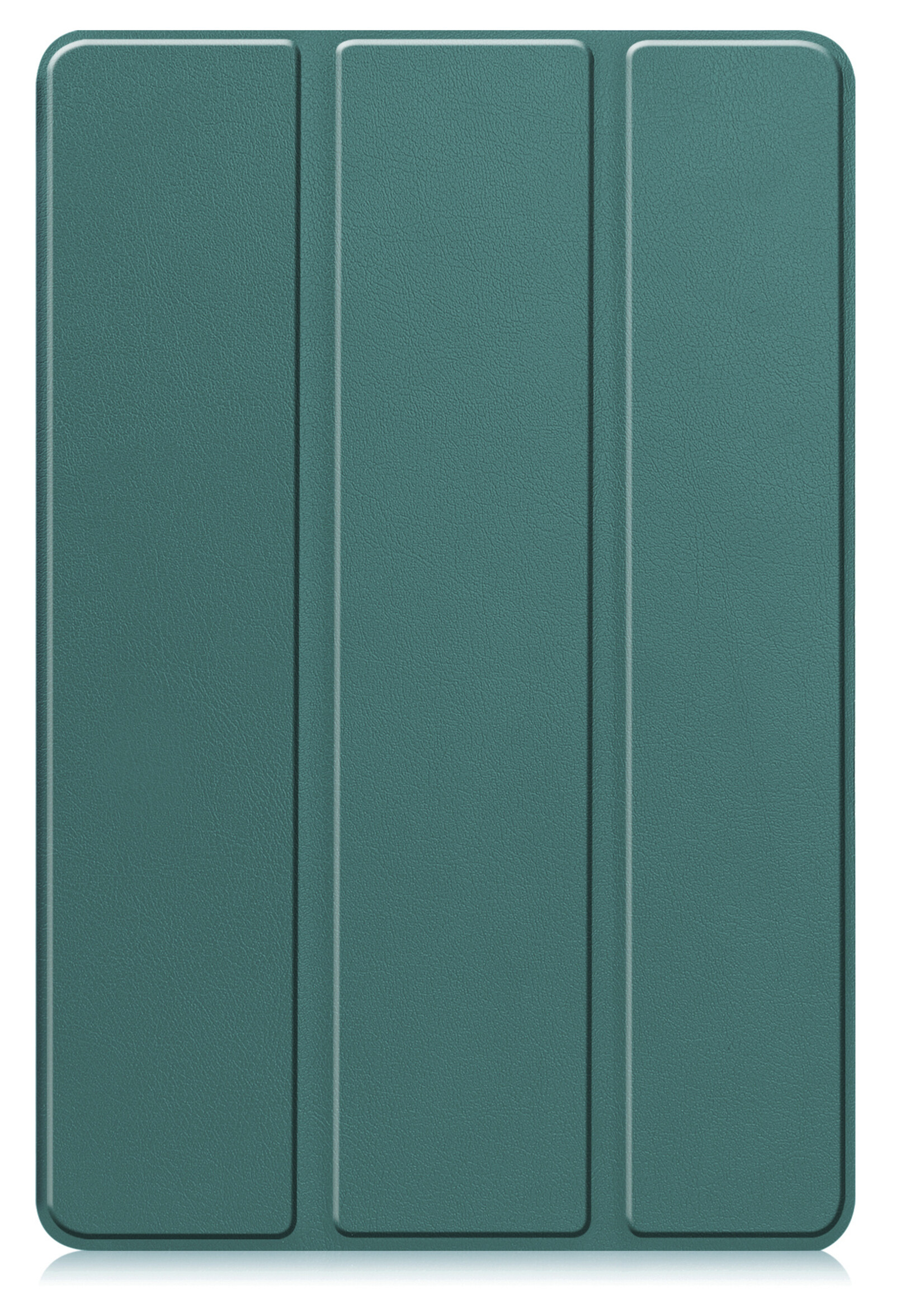 LUQ Hoes Geschikt voor Lenovo Tab M10 5G Hoes Luxe Hoesje Book Case - Hoesje Geschikt voor Lenovo Tab M10 5G Hoes Cover - Donkergroen