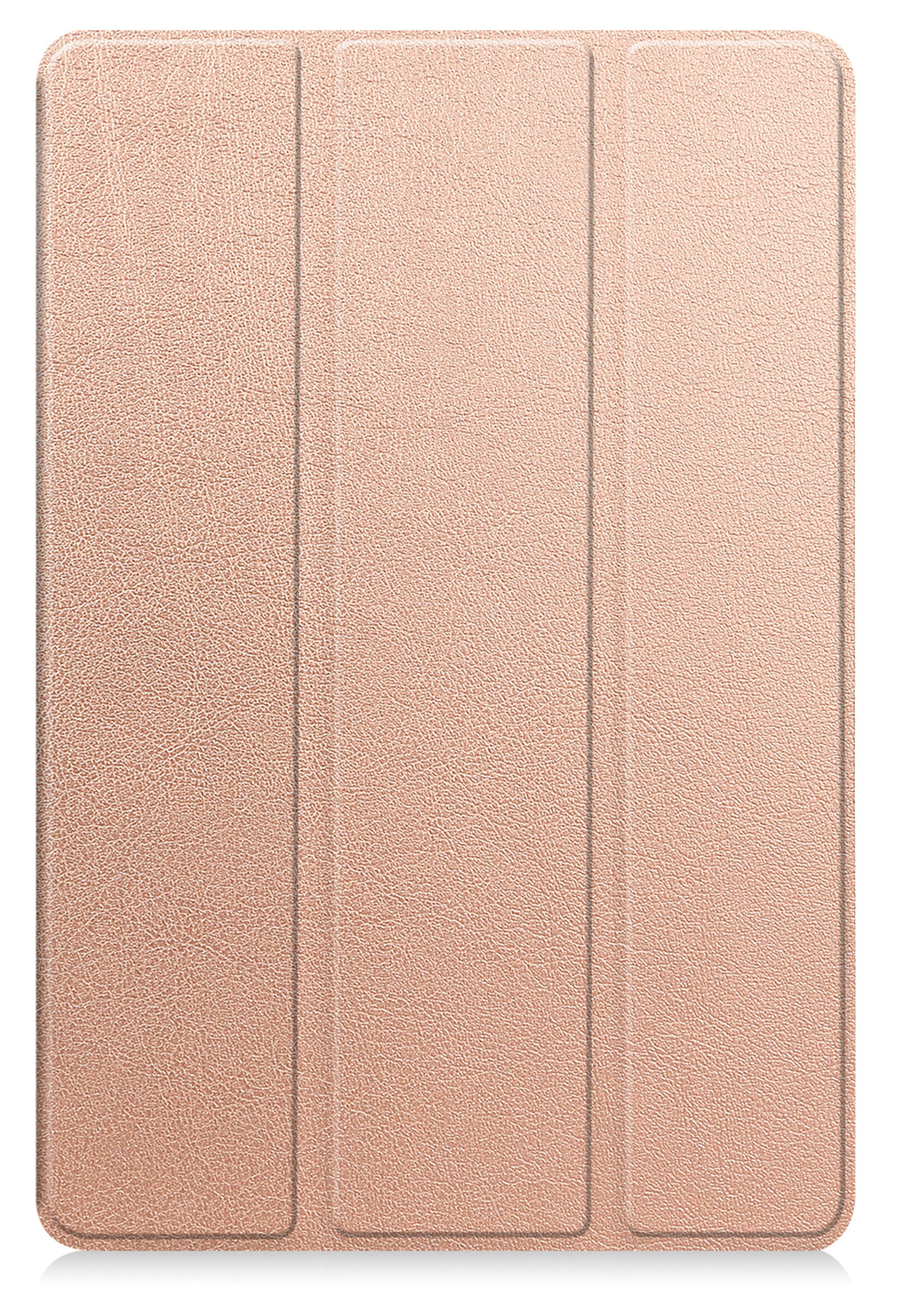 LUQ Hoes Geschikt voor Lenovo Tab M10 5G Hoes Luxe Hoesje Book Case - Hoesje Geschikt voor Lenovo Tab M10 5G Hoes Cover - Rosé goud